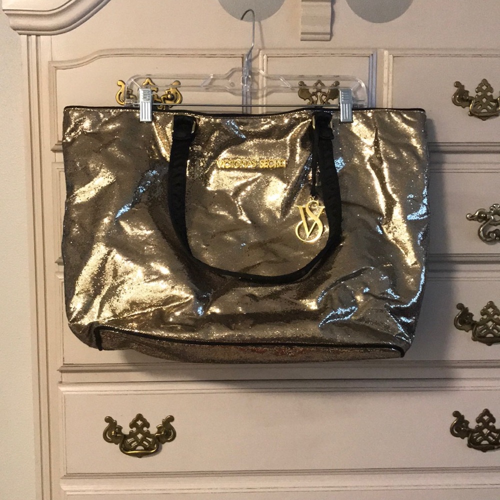 Victoria Secret over sized tote bling bag
